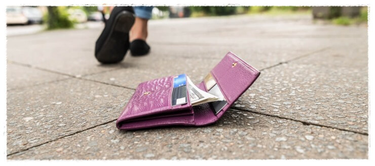 신용카드, 지갑 주웠을때 대처방법