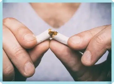 금연후 긍정적인 몸의 변화를 경험하다.
